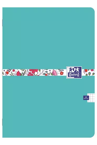 Zeszyt A4 Oxford floral kratka 60 kartek