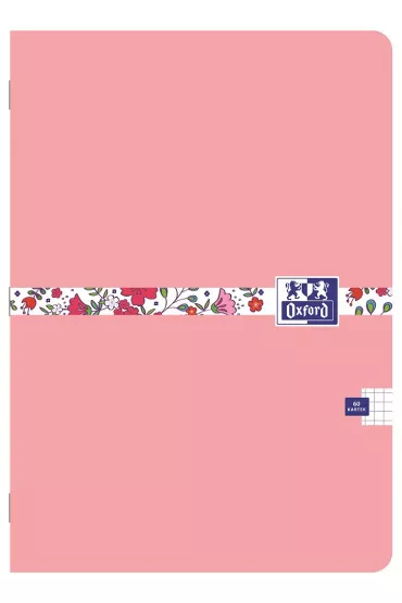 Zeszyt A4 Oxford floral kratka 60 kartek