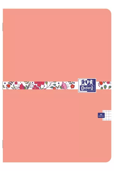 Zeszyt A4 Oxford floral kratka 60 kartek