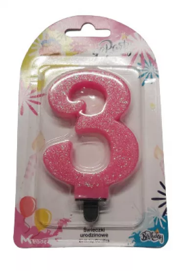 GoParty �wieczka urodzinowa cyferka sf-555