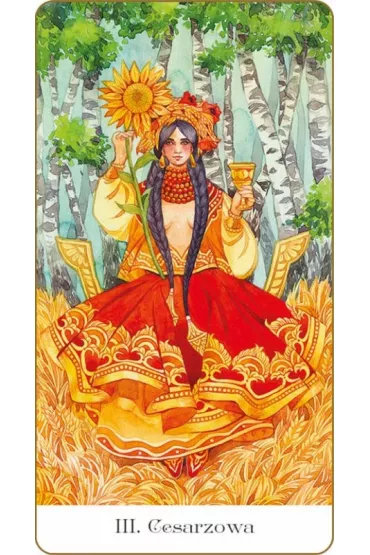 S�owia�ski Tarot Z�otego Ko�a �ycia – 78 kart + ksi��ka - Mila  Losenko