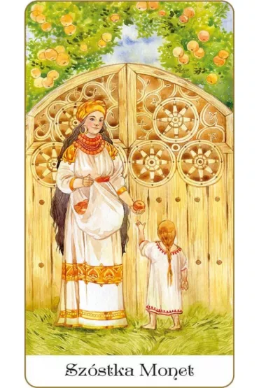 S�owia�ski Tarot Z�otego Ko�a �ycia – 78 kart + ksi��ka - Mila  Losenko