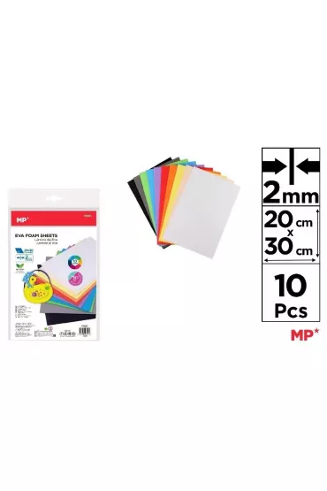 Mp Main Paper Pianka dekoracyjna 20x30cm 10 kolor�w