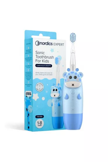 Nordics Szczoteczka soniczna CA910 dla dzieci niebieska �yrafa