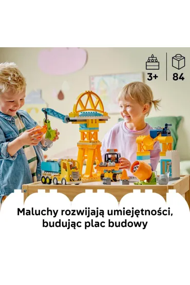 LEGO DUPLO Plac budowy z pojazdami 3 w 1 10476
