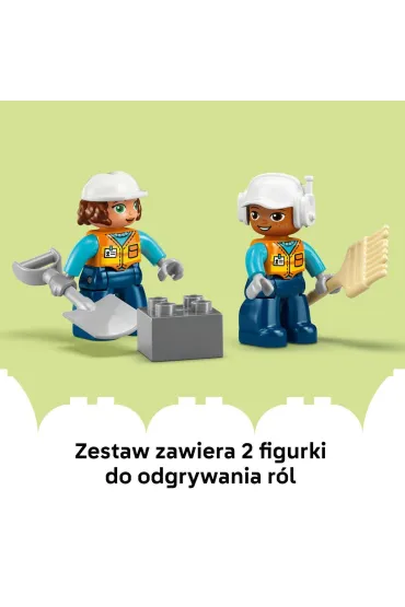 LEGO DUPLO Plac budowy z pojazdami 3 w 1 10476