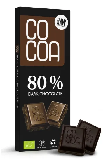 Cocoa Czekolada ciemna 80 % 40 g Bio