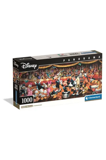Puzzle 1000 el. Panorama - Disney Orchestra Clementoni