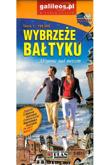 Wybrze�e Ba�tyku. Aktywnie nad morzem 1:190 000