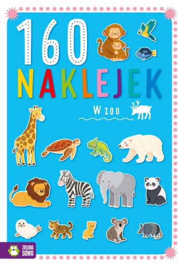 KSIAZECZKA EDUK A4 160 NAKLEJEK W ZOO ZS