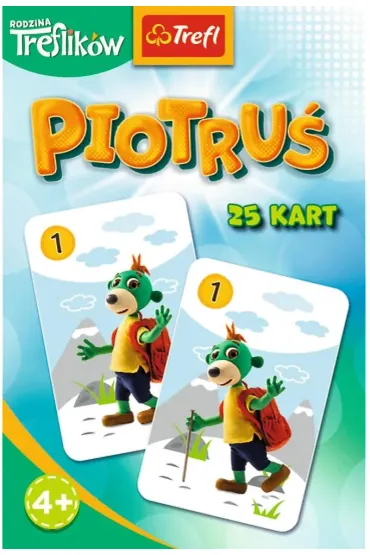 Karty do gry Piotru� Rodzina Treflik�w TREFL 08507 TR