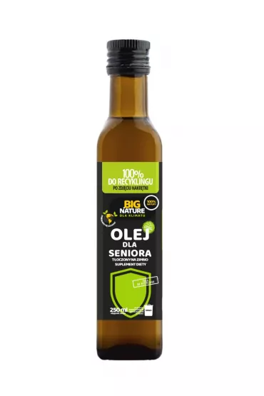 Big Nature Olej dla seniora t�oczony na zimno - suplement diety 250 ml
