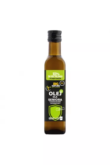 Big Nature Olej dla seniora t�oczony na zimno - suplement diety 250 ml