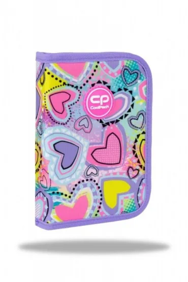 Pi�rnik 1-komorowy bez wyposa�enia Coolpack Clipper Sew Pastel Heart