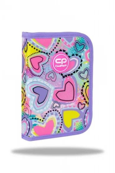Pi�rnik 1-komorowy bez wyposa�enia Coolpack Clipper Sew Pastel Heart