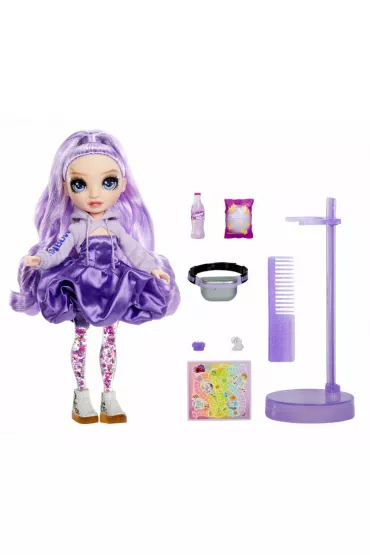 Lalka Rainbow High Sparkle & Shine Viola  akcesoria MGA 427810INT Mga Entertainment