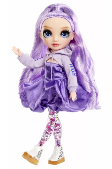 Lalka Rainbow High Sparkle & Shine Viola  akcesoria MGA 427810INT Mga Entertainment