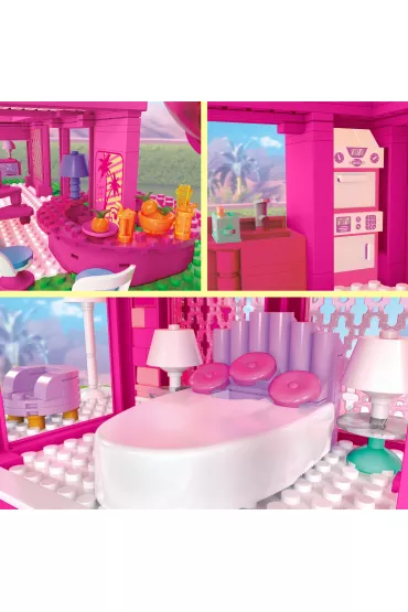 MEGA Barbie Dreamhouse Domek Marze� Zestaw klock�w HPH26