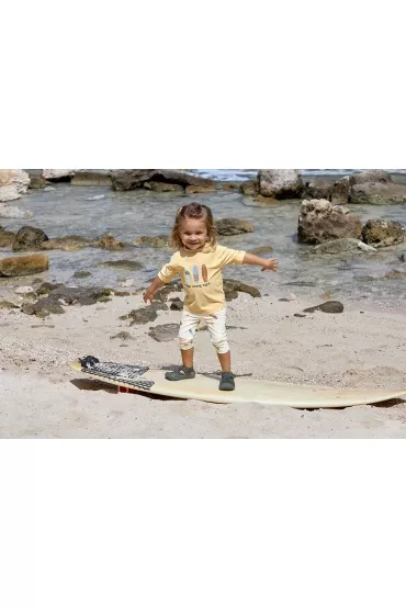 Lassig Koszulka z filtrem UV60 z krtkim rkawem Splash & Fun Deski surfingowe vanilla, rozm. 74/80