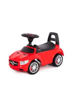 Polesie 84460 Samochd-jedzik "SuperCar" Nr1 z sygnaem dwikowym (czerwony) jedzideko auto pojazd