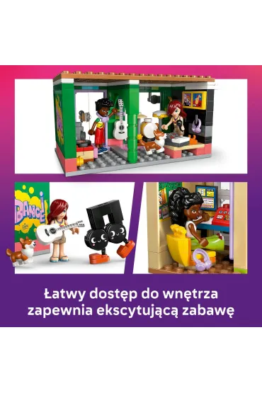 LEGO Friends Sklep muzyczny i mieszkanie 42653