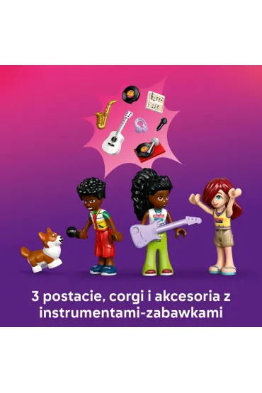 LEGO Friends Sklep muzyczny i mieszkanie 42653