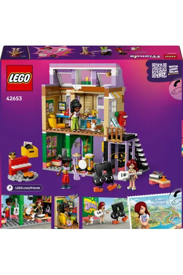 LEGO Friends Sklep muzyczny i mieszkanie 42653