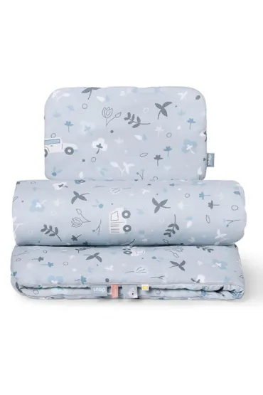 Po�ciel komplet ko�derka i poduszka Indigo race baby