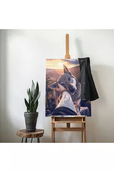 Twoje Hobby Malowanie po numerach - Przyjaciel 40x50cm