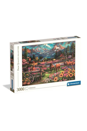 Puzzle 3000 element�w Free To Roam CLEMENTONI 33038  CLM