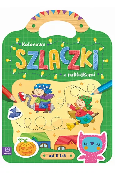 Kolorowe szlaczki z naklejkami od 5 lat