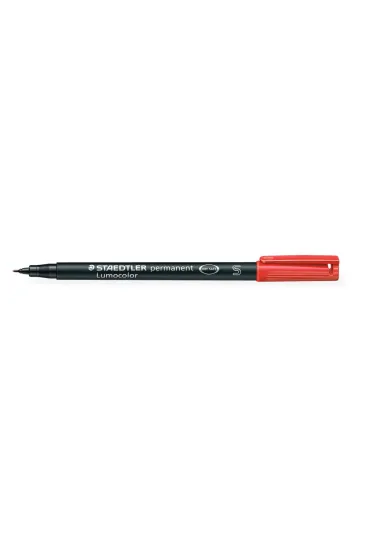 Staedtler Foliopis wodoodporny Lumocolor, czerwony, S