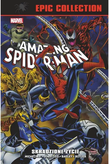 Marvel Classic Skradzione �ycie. Amazing Spider-Man. Epic Collection - David  Michelinie, Terry  Kavanagh, Howard Mackie