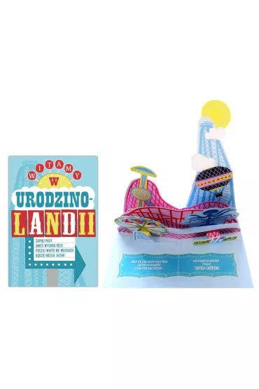 Kukartka Karnet KBO-003 Urodziny urodzinolandia