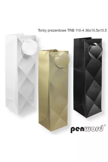 Penword Torebka prezentowa 36x10,5x10,5cm MIX