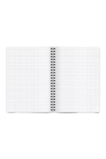 Top-2000 Ko�ozeszyt Flowers A4 Kratka, 5 mm 80 kartek