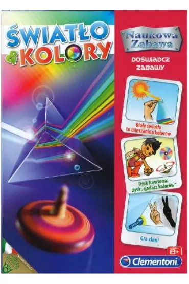 Swiatlo I kolory-clementoni *