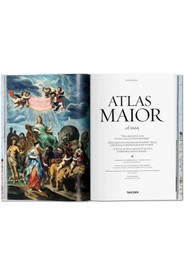 Atlas Maior of 1665 wer. angielska - Joan  Blaeu, Peter Van der Krogt