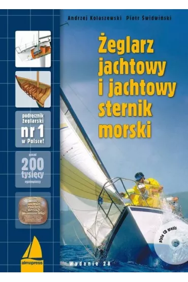 �eglarz jachtowy i jachtowy sternik morski + CD - Andrzej Kolaszewski, Piotr �widwi�ski