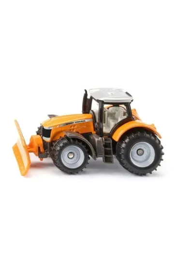 Siku Magenta - Massey Ferguson z p�ugiem �nie�nym
