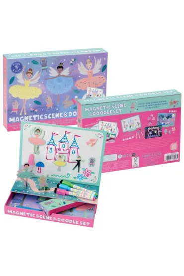 Magnetyczna uk�adanka i tablica - Baletnice Floss & Rock