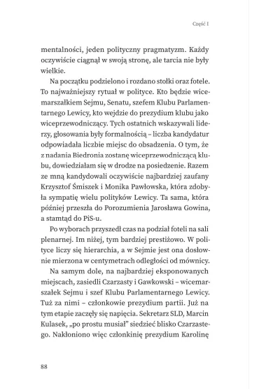 Kulisy Lewicy. Eliminacja. Chciwo��. Strach. - Beata Maciejewska
