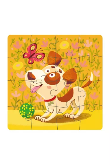 Puzzle 16 el. Piesek Dodo