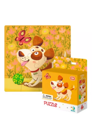 Puzzle 16 el. Piesek Dodo