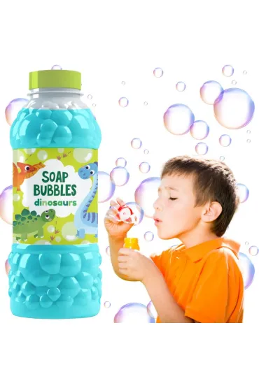 P�yn do tworzenia baniek mydlanych Dinozaury 450 ml Maksik