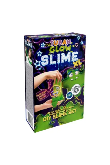 Zestaw Super Slime XL. Glow in the dark Tuban