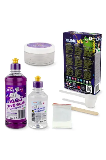 Zestaw Super Slime XL. Glow in the dark Tuban