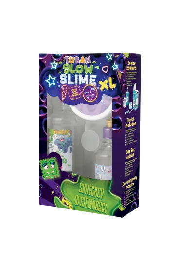 Zestaw Super Slime XL. Glow in the dark Tuban