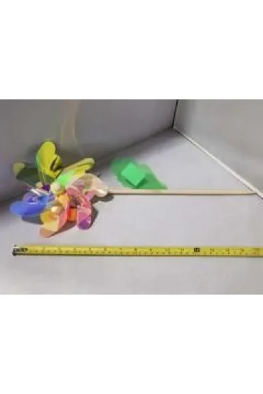 Wiatrak kwiatek 42cm MIX Adar
