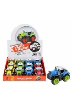 Traktor przewrotka 10 cm 443220 Mega Creative